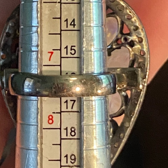 NWOT 8.37 CTW  $850 RETAIL VALUE TANZANITE MOONSTONE RING - Picture 9 of 13